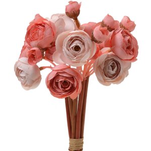 Clayre & Eef 6PL0327 Artificial Rose Bouquet Red...