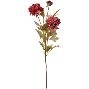 Clayre & Eef 6PL0328DP Decorative branch with red...