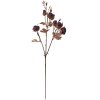 Clayre & Eef 6PL0330R Decoration Branch with Flowers Red Rustic 16x9x73 cm