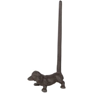 Clayre & Eef 6Y5638 Kitchen Roll Holder Iron Brown...