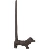 Clayre & Eef 6Y5638 Kitchen Roll Holder Iron Brown 14x8x30 cm