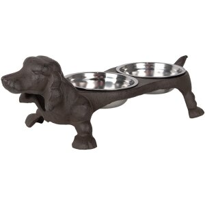 Clayre & Eef 6Y5642 Feeding Bowl Country Style Brown...