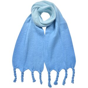 Juleeze JZSC0827BL Scarf Blue White 32x220 cm Women...