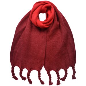 Juleeze JZSC0827BU Scarf Ladies Bordeaux 32x220 cm Synthetic