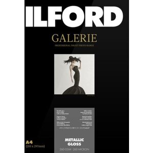 Ilford Gallery Metallic Gloss 260g A4 25 sheets photo paper