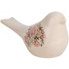 Clayre & Eef 6CE1951L Decoration Bird Beige Rose Decoration 25x10x13 cm