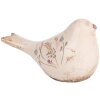 Clayre & Eef 6CE1952M Decoration Bird Beige Pink 22x9x12 cm