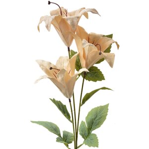 Clayre & Eef 6PL0337Y Decoration Branch Flowers Beige...