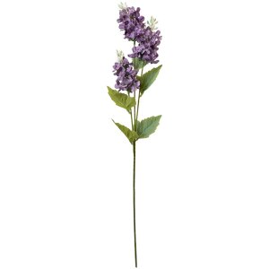 Clayre & Eef 6PL0338PA Decoration Branch with Flowers Purple Green 71 cm