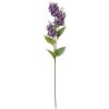 Clayre & Eef 6PL0338PA Decoration Branch with Flowers Purple Green 71 cm