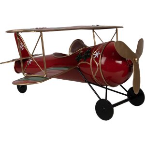 Clayre & Eef 6Y5634 Model aeroplane red 41x37x21 cm...