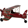 Clayre & Eef 6Y5634 Model aeroplane red 41x37x21 cm Nostalgic metal