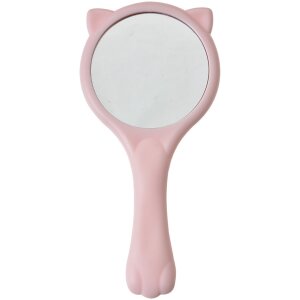 Juleeze JZCHBR0003 Hairbrush mirror children 15x8x3 cm pink