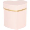 Clayre & Eef 66024P Gift Box Heart Pink 10x10x10 cm