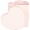 Clayre & Eef 66024P Gift Box Heart Pink 10x10x10 cm