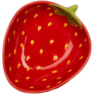 Clayre & Eef 6CEBO0085S Bowl strawberry design...