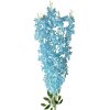 Clayre & Eef 6PL0319BL Decoration Branch with Flowers Blue 6x6x80 cm