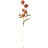 Clayre & Eef 6PL0331O Decorative Branch with Flowers Orange Green 5x5x50 cm