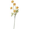 Clayre & Eef 6PL0331Y Decoration branch yellow flowers green leaves 5x5x50 cm