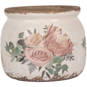 Clayre & Eef 6CE1978S Flower Pot Ø12x10 cm...