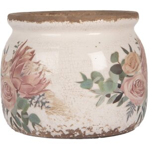 Clayre & Eef 6CE1978S Flower Pot Ø12x10 cm...