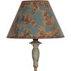 Clayre & Eef 5LMC0042 Table Lamp Ø22x71 cm Iron Blue Brown E27 60W