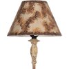 Clayre & Eef 5LMC0043 Table Lamp Ø22x71cm Iron Antique Beige Brown E27 60W