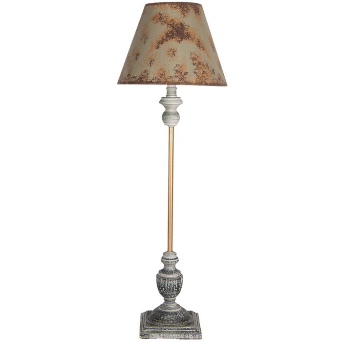 Clayre & Eef 5LMC0044 Table lamp Ø 24x72 cm E27 max 60W iron wood