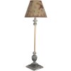 Clayre & Eef 5LMC0044 Table lamp Ø 24x72 cm E27 max 60W iron wood