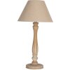 Clayre & Eef 6LMC0104 Table Lamp Brown Beige Ø26x50cm E27 max 40W