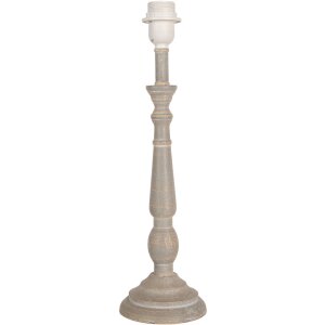 Clayre & Eef 6LMP799 Lamp base wood brown-grey...