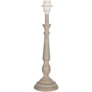 Clayre & Eef 6LMP799 Lamp base wood brown-grey...