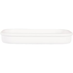 Clayre & Eef 65875 Soap Dish White Polyresin 16x10x3...