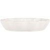 Clayre & Eef 6CE1984 Soap Dish White Ceramic 15x10x3 cm