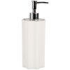 Clayre & Eef 6CE1982 Soap Dispenser White Ceramic Ø 8x22 cm 475 ml