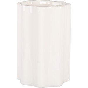 Clayre & Eef 6CE1983 Toothbrush Holder Ceramic White...