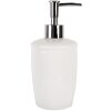 Clayre & Eef 6CE1993 Soap Dispenser White Ceramic Ø 8x17 cm 325 ml