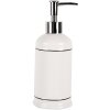 Clayre & Eef 6CE2002 Soap Dispenser White Ø 9x20 cm 350 ml Retro Vintage