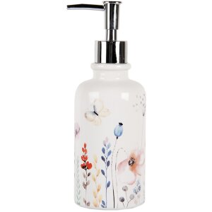 Clayre & Eef 6CE2009 Soap Dispenser Ceramic White...