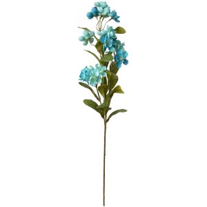 Clayre & Eef 6PL0343BL Decorative Branch Flowers Blue...