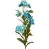 Clayre & Eef 6PL0343BL Decorative Branch Flowers Blue Green 18x10x70 cm