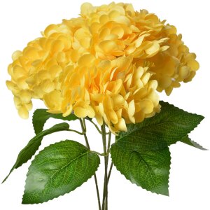 Clayre & Eef 6PL0347Y Artificial Flower Yellow Green...