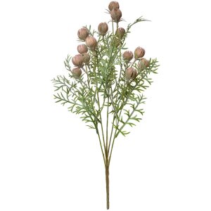 Clayre & Eef 6PL0349P Decorative Branch Flowers Pink...