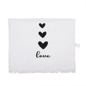 Clayre & Eef CTLBS-1 guest towel 40x66 cm cotton...