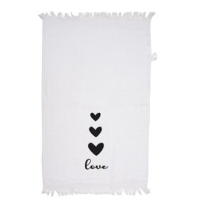 Clayre & Eef CTLBS-1 guest towel 40x66 cm cotton...