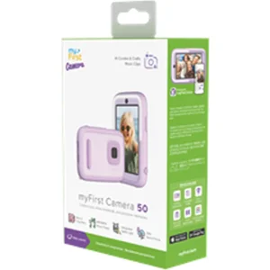 myFirst Camera 50 Purple 20MP 3.97 inch Touchscreen Full-HD Video shockproof TPU