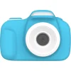 myFirst Camera 3 childrens camera 16MP blue with case and accessory set