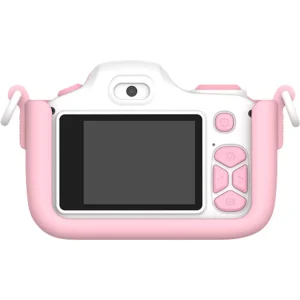 myFirst Camera 3 childrens camera 16 MP selfie function pink with accessories