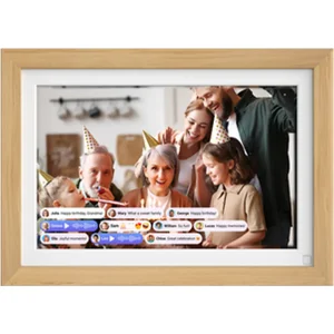 myFirst Frame Live 10 White Digital Photo Frame 10.1 inch...