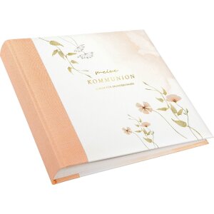 Goldbuch communion photo album Blütenzauber rosé 25x25 cm 58 pages